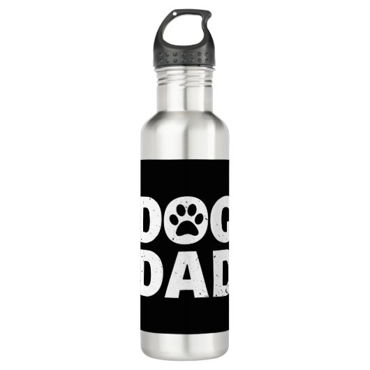 Dog Dad Waterfles (Voorkant)