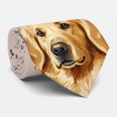 Dog Daddy Golden Retriever Labrador Stropdas (Opgerold)