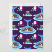 Dog dagen van de zomer kaart (Achterkant)