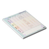 Dog Daily Tracker Notitieblok 40 vellen w / Maanda (Schuin)