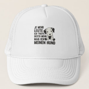 Dog Dalmatian houdt er niet van dat mensen honden  Trucker Pet