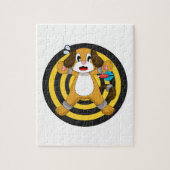 Dog Darts Dart Dartboard Legpuzzel (Verticaal)