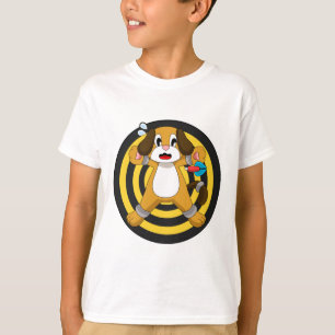 Dog Darts Dart Dartboard T-shirt