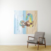 Dog Days of Summer Wandkleed (In situ)