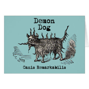 Dog Demon Funny Cute