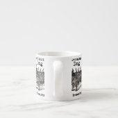 Dog Demon  Funny Cute Espresso Kop (Achterkant)