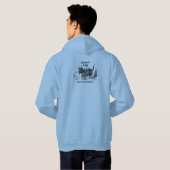 Dog Demon Funny Cute Hoodie (Achterkant volledig)