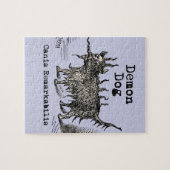 Dog Demon  Funny Cute Legpuzzel (Horizontaal)