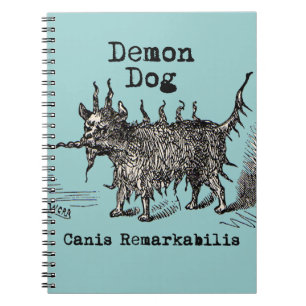 Dog Demon  Funny Cute Notitieboek