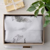 Dog Demon  Funny Cute Tissuepapier (Geschenk)