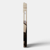 Dog die de strand aanpast Case-Mate iPhone case (Achterkant / Links)