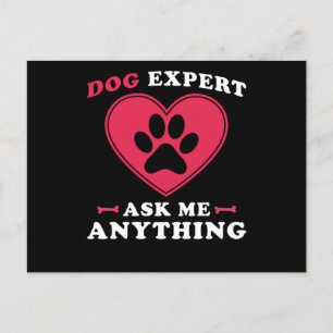 Dog Dog Expert Briefkaart