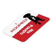 Dog Dog To Go Potty Poop Magnet - laissez le chien (Côté Gauche)