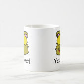 Dog Doodle Face Personalized Coffee Mok (Center)