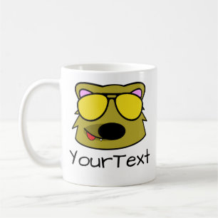Dog Doodle Face Personalized Coffee Mok