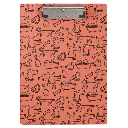 Dog Doodles Klembord (Voorkant)