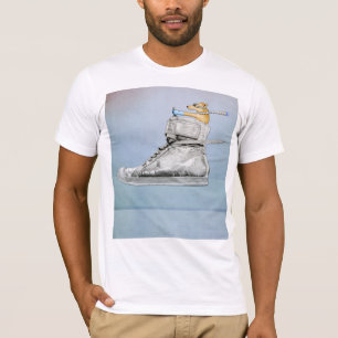 Dog Driving Shoe Mannen T-shirt