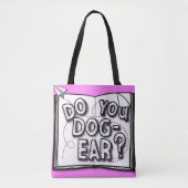 Dog Ear Canvas tas (Voorkant)