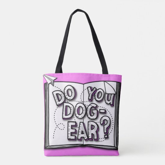 Dog Ear Canvas tas (Achterkant)