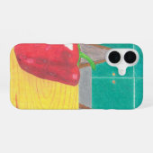 Dog ears and pepper phone case iPhone 16 hoesje (Achterkant horizontaal)