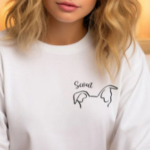 Dog Ears Shirt, Whippet Pap