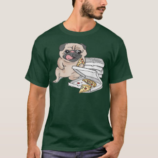 Dog eet een Pizza  T-shirt