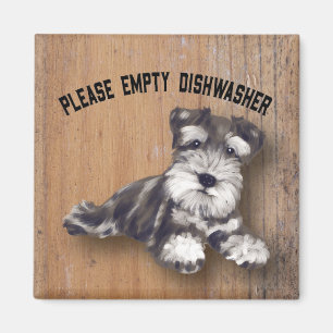 Dog Empty Dishwasher Magneet