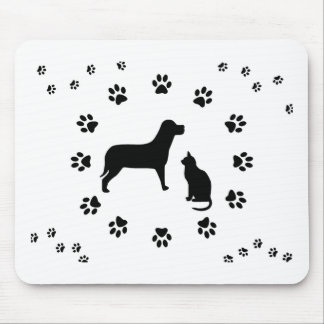 Dog en Cat Mousepad Muismat