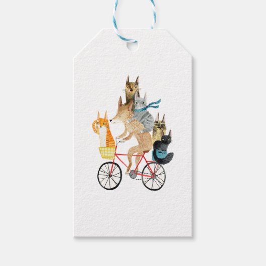 Dog en katten cadeaulabel (Voorkant)