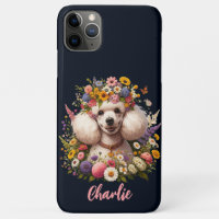 Dog en Wildflower thema Dierenvriend cadeau