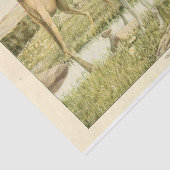  Dog Ephemera Decoupage Grey Hounds Tissuepapier (Detail)