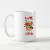 Dog Express Your Love Mug (Gauche)