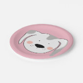 Dog Face Papieren Bordje (Gekanteld)