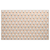 Dog Face Pattern Stof (Yard (91,4 cm))