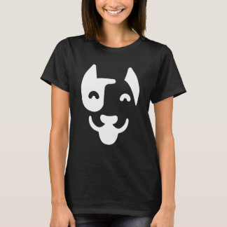Dog Face Silhouette T-shirt