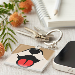 Dog Face Sleutelhanger