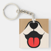 Dog Face Sleutelhanger (Voorkant)