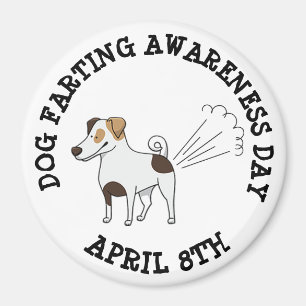 Dog Fareness Day Funny Holiday Magnet Magneet