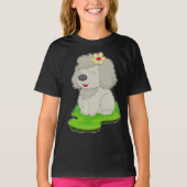 Dog Flower T-shirt (Voorkant)