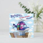 Dog Flying Helikopter Kaart (Staand voorkant)