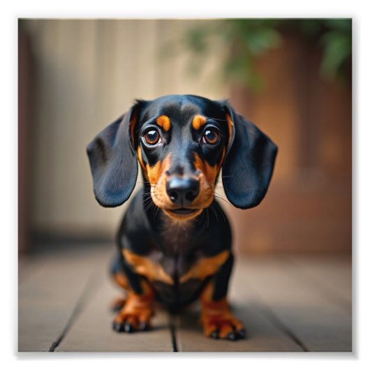Dog Foto Afdruk (Voorkant)