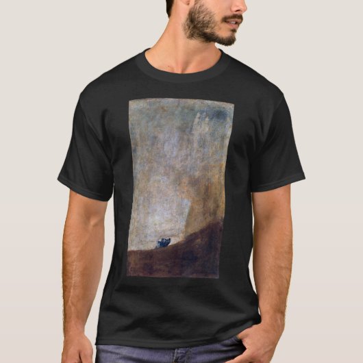 Dog, Francisco Goya T-shirt (Voorkant)