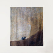 Dog, Francisco Goya Wandkleed (Voorkant)