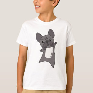 Dog French Bulldog Puppy Cute Honden voor kinderen T-shirt