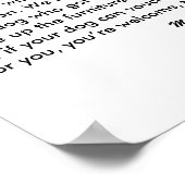 Dog Friendly Hotel Sign Poster (Hoek)