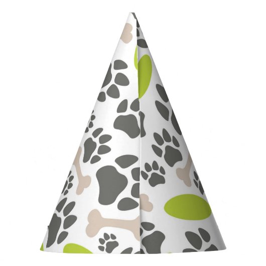 Dog Funny Quote Birthday Pawty Feesthoedjes (Achterkant)