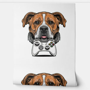 Dog Gamer - Videospel Behang