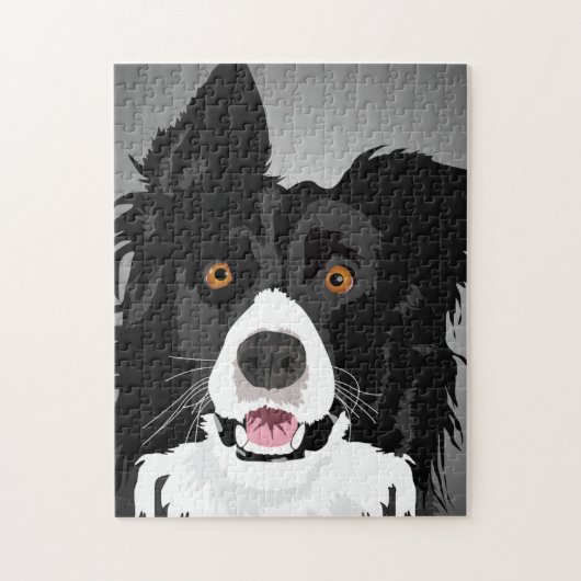 Dog - gezicht - legpuzzel (Verticaal)