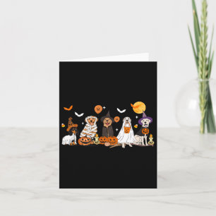 Dog Ghost Witch Mummy Halloween Kostuum Mannen Vro Kaart