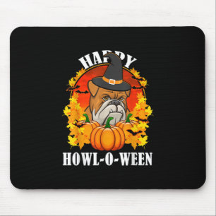 Dog Gift Bulldog Halloween Gift voor Hondenliefh Muismat